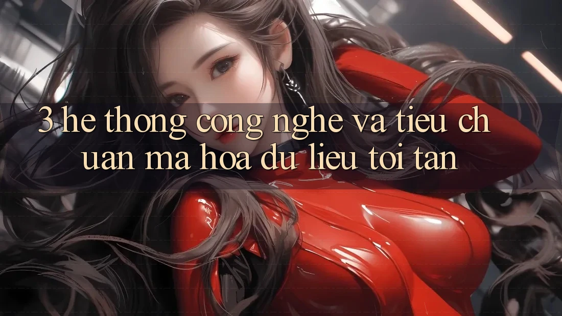 3. Hệ thống công nghệ và tiêu chuẩn mã hóa dữ liệu tối tân