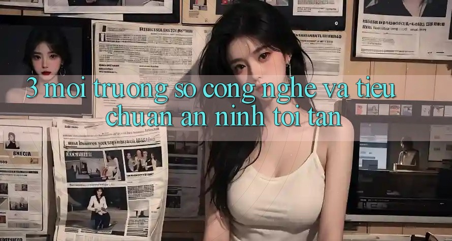 3. Môi trường số công nghệ và tiêu chuẩn an ninh tối tân