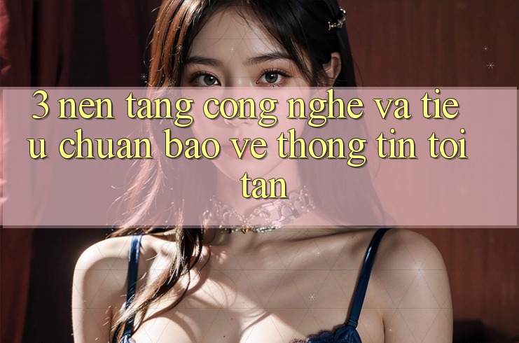 3. Nền tảng công nghệ và tiêu chuẩn bảo vệ thông tin tối tân