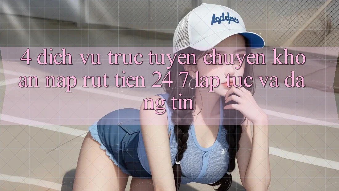 4. Dịch vụ trực tuyến chuyển khoản nạp - rút tiền 24/7: Lập tức và đáng tin