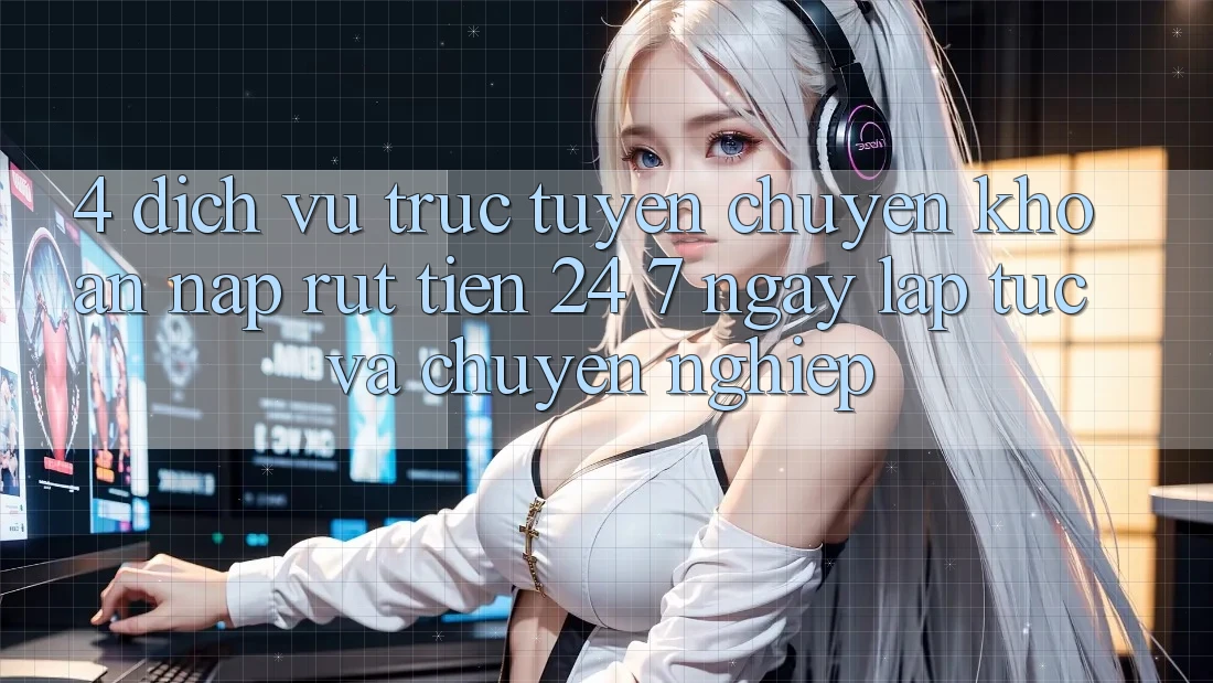 4. Dịch vụ trực tuyến chuyển khoản nạp - rút tiền 24/7: Ngay lập tức và chuyên nghiệp