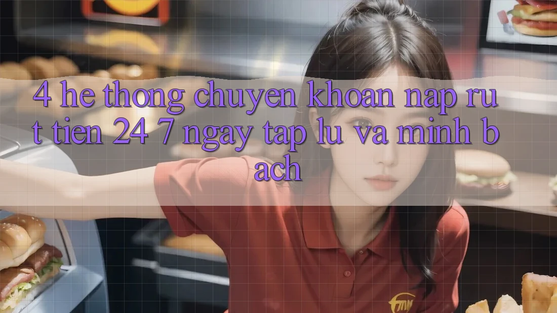 4. Hệ thống chuyển khoản nạp - rút tiền 24/7: Ngay tắp lự và minh bạch