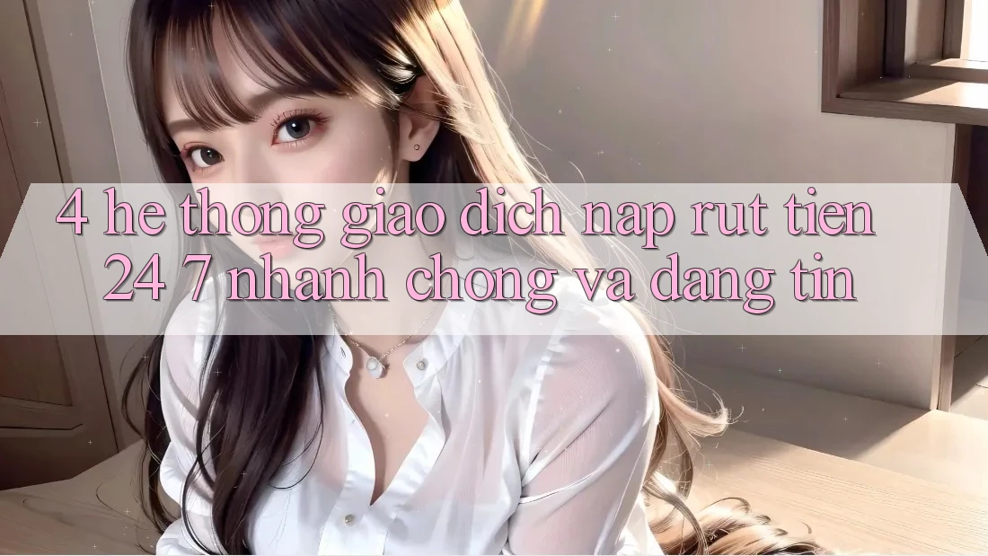 4. Hệ thống giao dịch nạp - rút tiền 24/7: Nhanh chóng và đáng tin