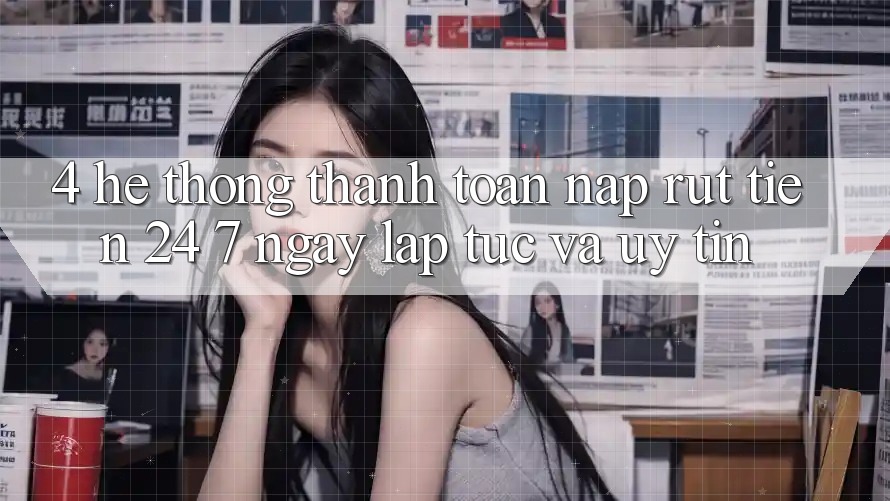 4. Hệ thống thanh toán nạp - rút tiền 24/7: Ngay lập tức và uy tín