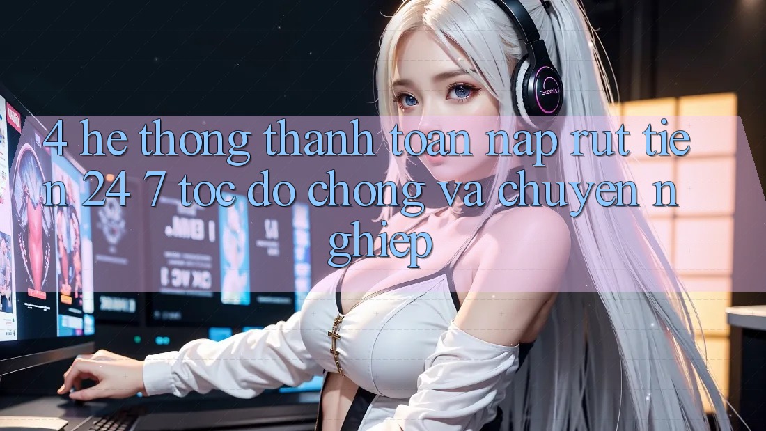 4. Hệ thống thanh toán nạp - rút tiền 24/7: Tốc độ chóng và chuyên nghiệp