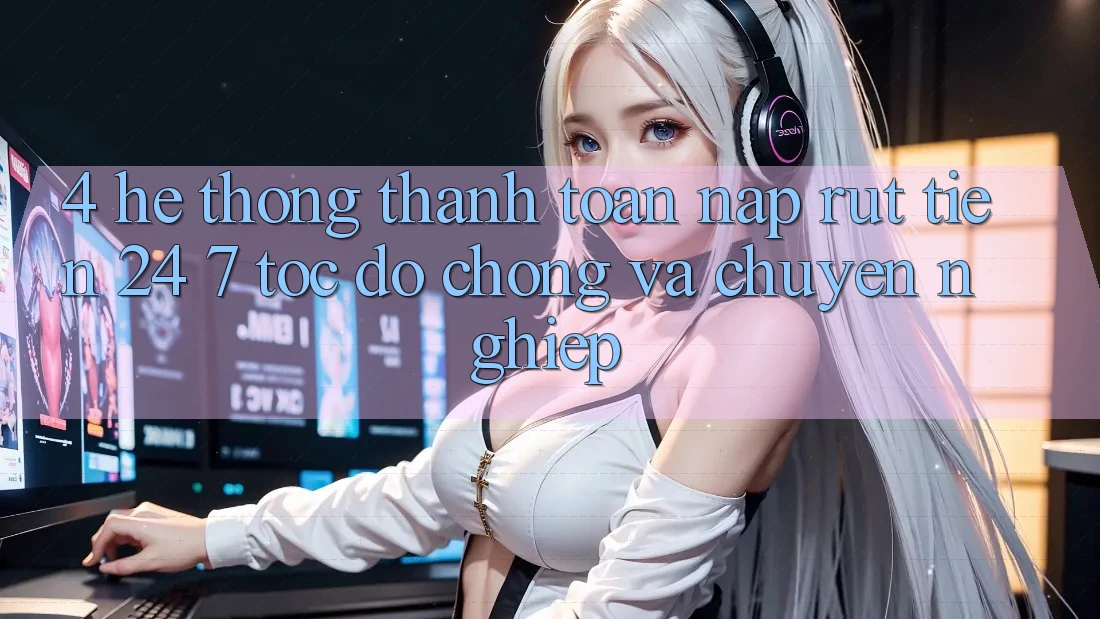 4. Hệ thống thanh toán nạp - rút tiền 24/7: Tốc độ chóng và chuyên nghiệp