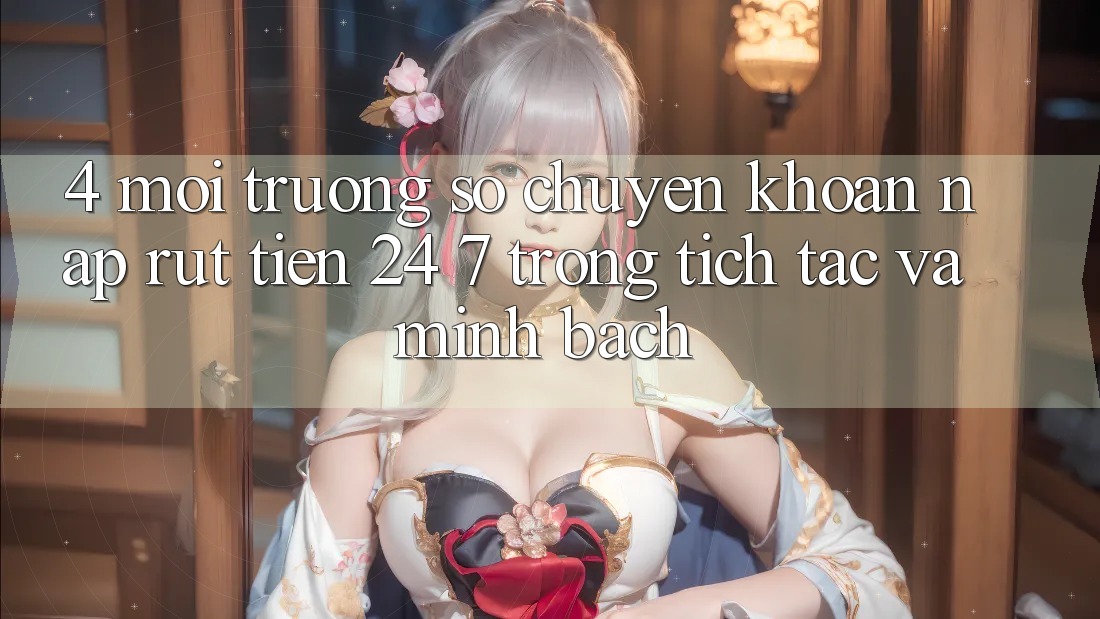 4. Môi trường số chuyển khoản nạp - rút tiền 24/7: Trong tích tắc và minh bạch