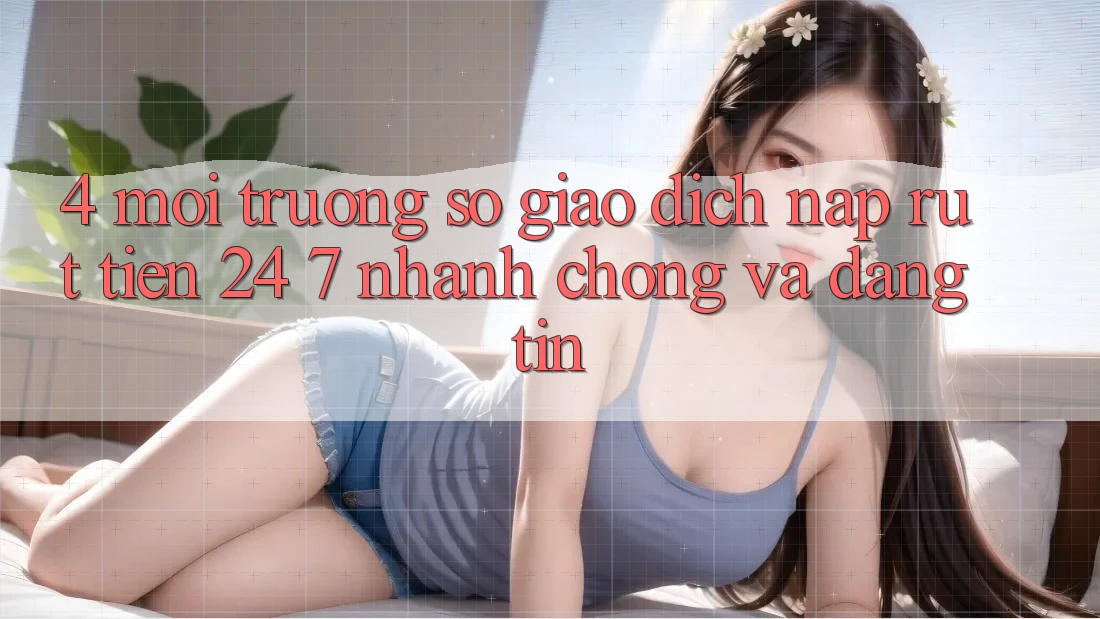 4. Môi trường số giao dịch nạp - rút tiền 24/7: Nhanh chóng và đáng tin