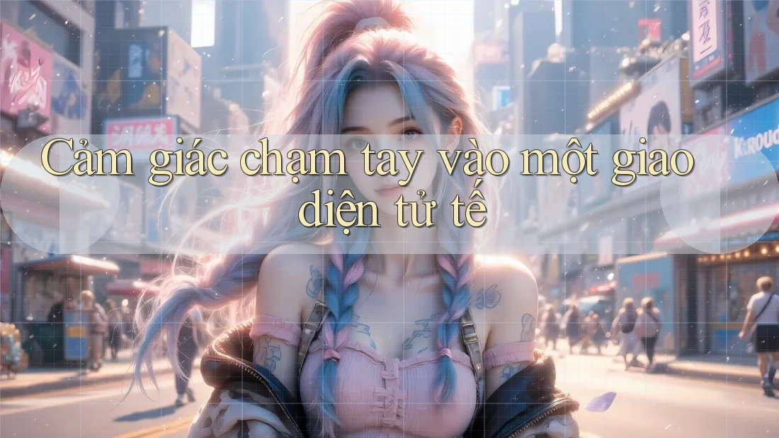 Cảm giác chạm tay vào một giao diện tử tế