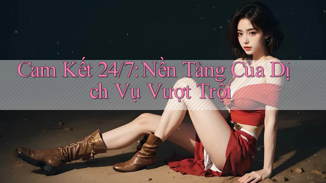 Cam Kết 24/7: Nền Tảng Của Dịch Vụ Vượt Trội