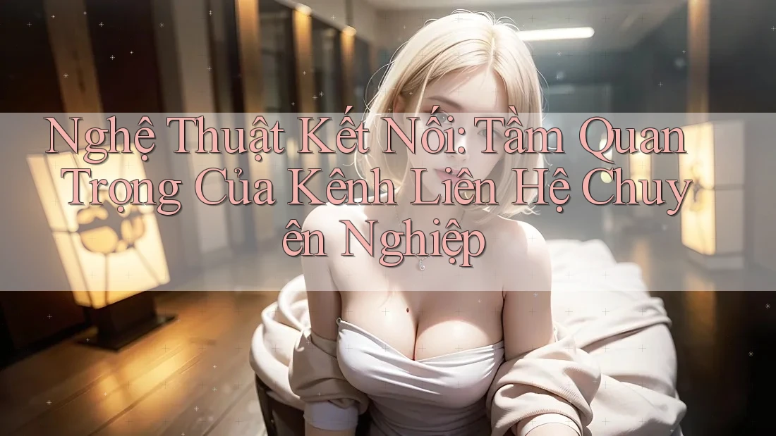 Nghệ Thuật Kết Nối: Tầm Quan Trọng Của Kênh Liên Hệ Chuyên Nghiệp