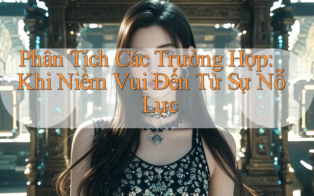 Phân Tích Các Trường Hợp: Khi Niềm Vui Đến Từ Sự Nỗ Lực