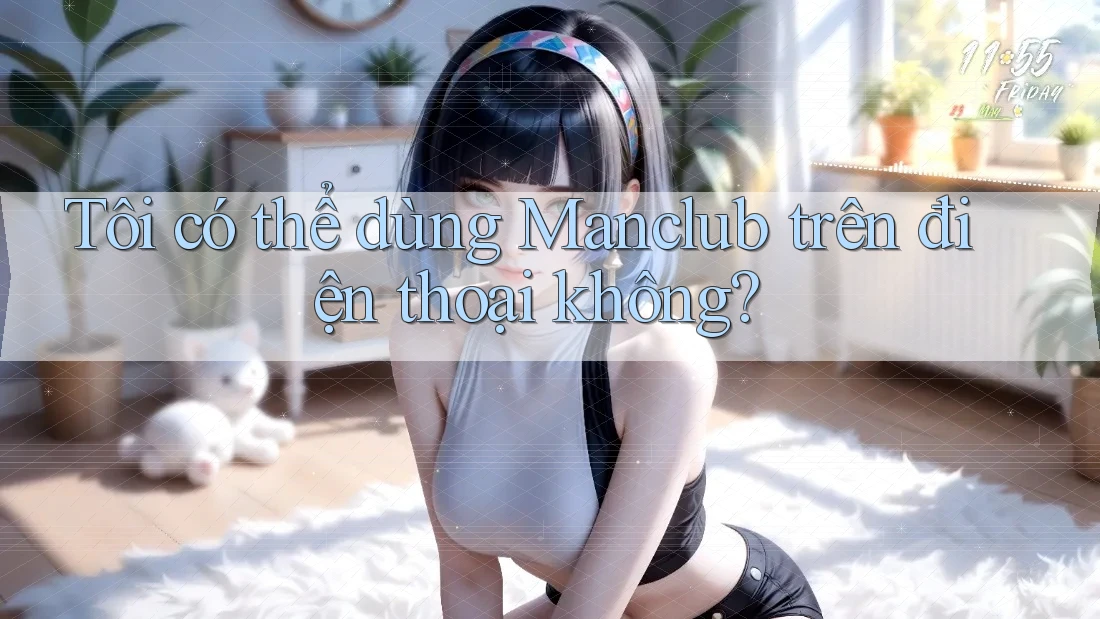 Tôi có thể dùng Manclub trên điện thoại không?